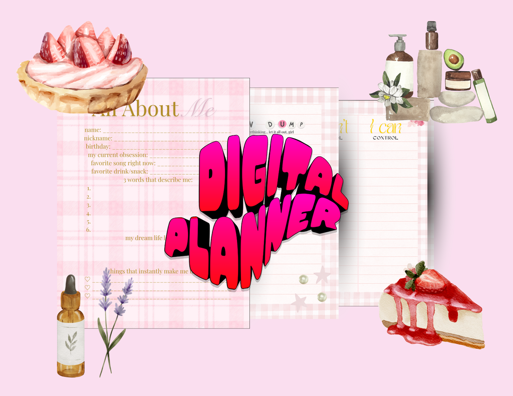 *Chaos into Cute* Digital Planner